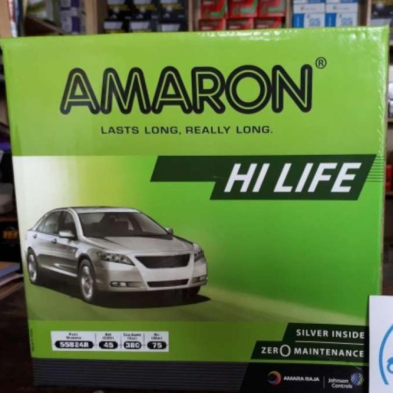 Jual Aki Mobil Toyota Avanza NS60 / 55B24R Amaron Aki Kering di Seller