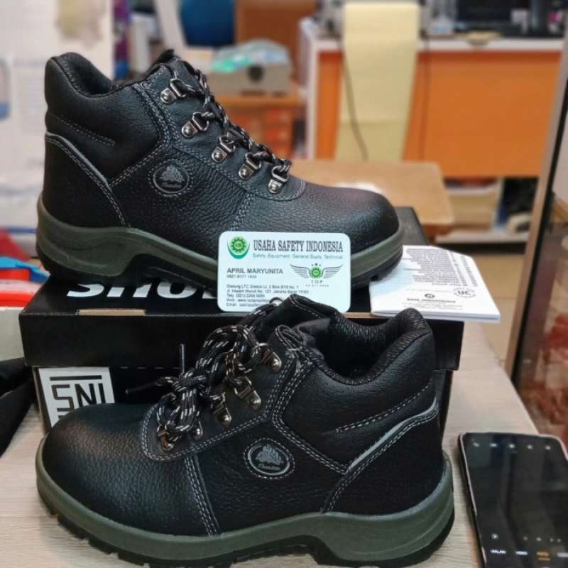Jual Sepatu Safety Shoes Bata Industrial Darwin Black Original Promo Di