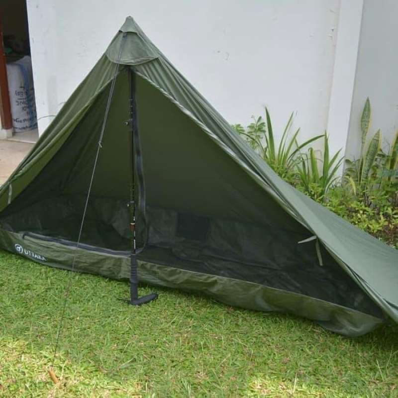 Jual Tenda Uttara Tarp Tent Small // Tarp Tent Kapasitas 1 Orang Di