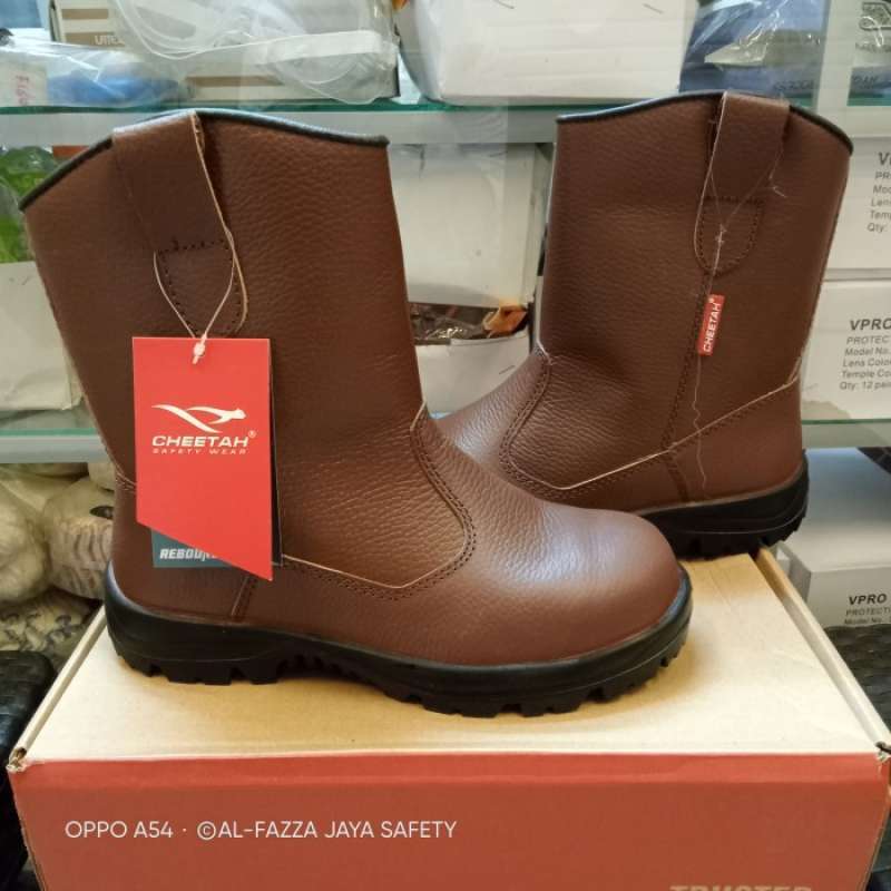 Promo Sepatu Safety Cheetah 7288 C - Safety shoes boot Original Diskon