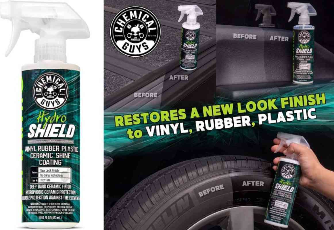 Jual Chemical Guys Hydro Shield Vinyl Rubber Plastic Ceramic Shine