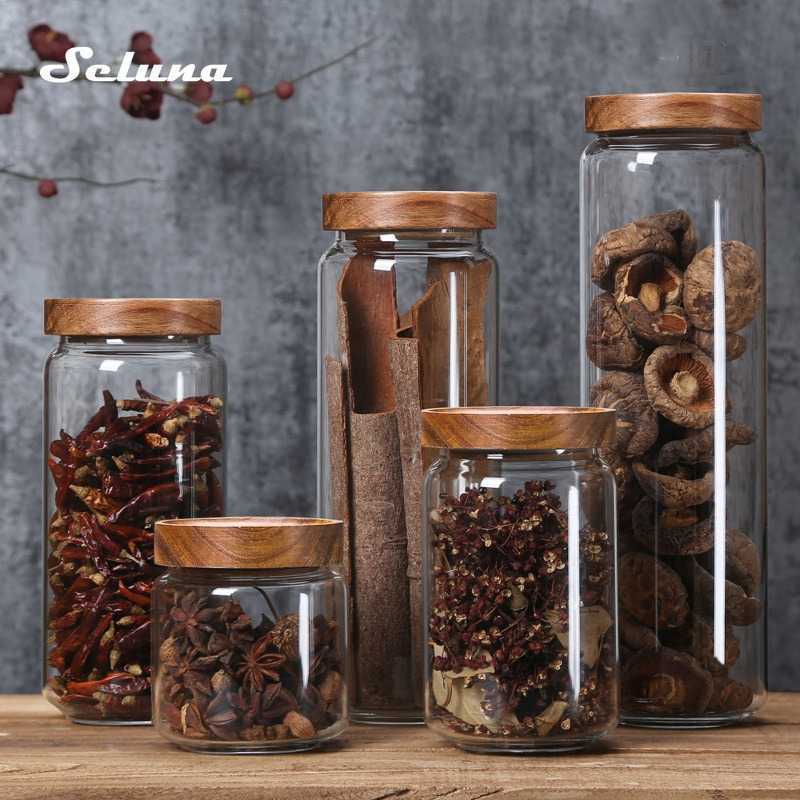Storage Kaca Jual Seluna Toples Kaca Penyimpanan Makanan Glass Storage Jar - FG02 ...