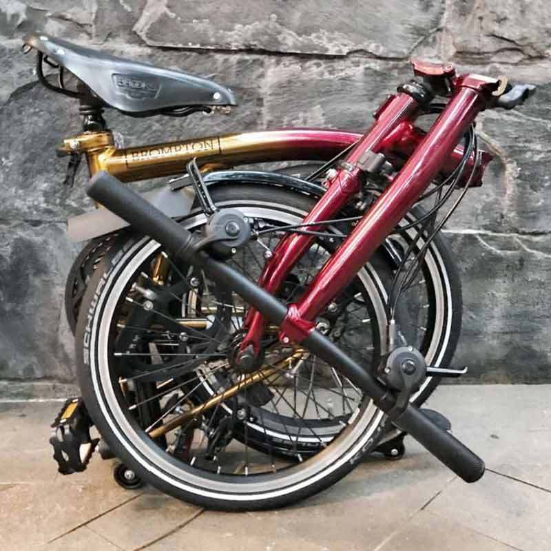 Jual Brompton Folding Bike Lion City Edition Sepeda Lipat ...