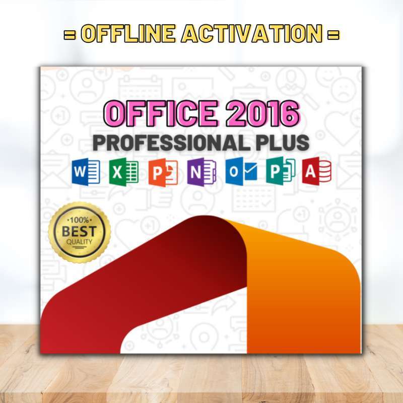 Promo OFFICE 2016 PRO PLUS [DIGITAL KEY RETAIL] Diskon 13 di Seller Baby Will Shop Kalibata