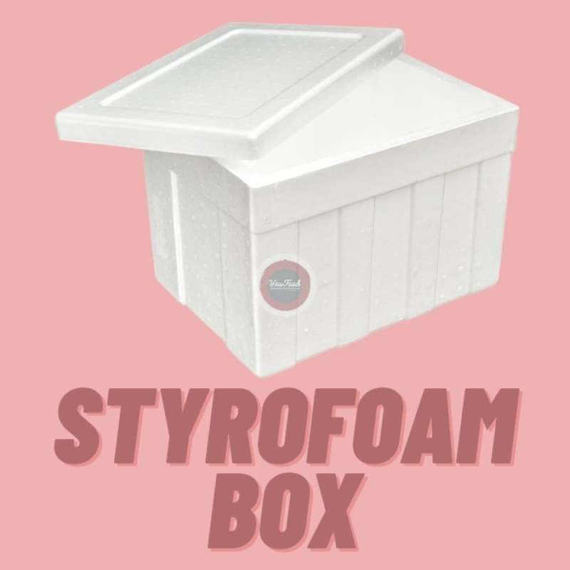 Promo Paket Pengiriman Styrofoam Box / Box Sterofoam + ice gel Diskon