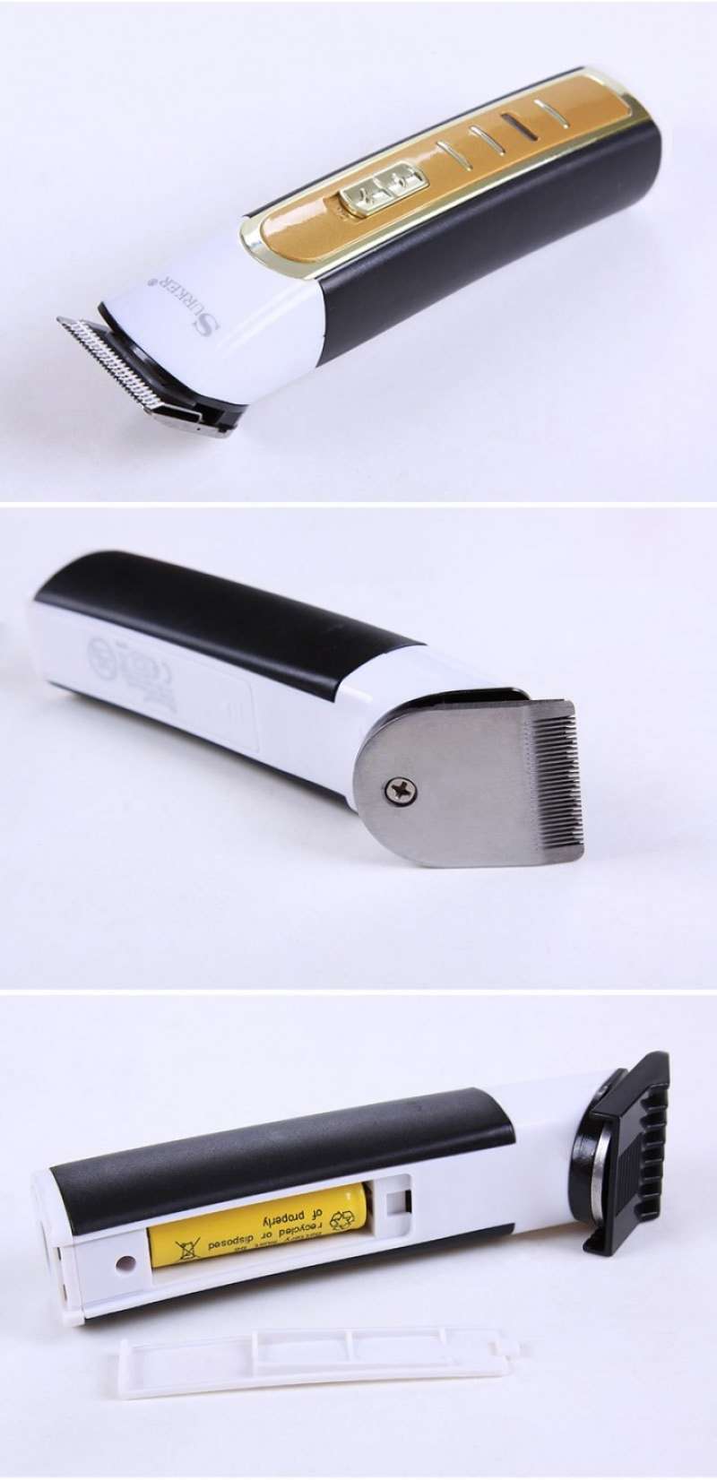 Jual Surker Sk5808 Rechargeable Cordless Electric Hair Clipper Di