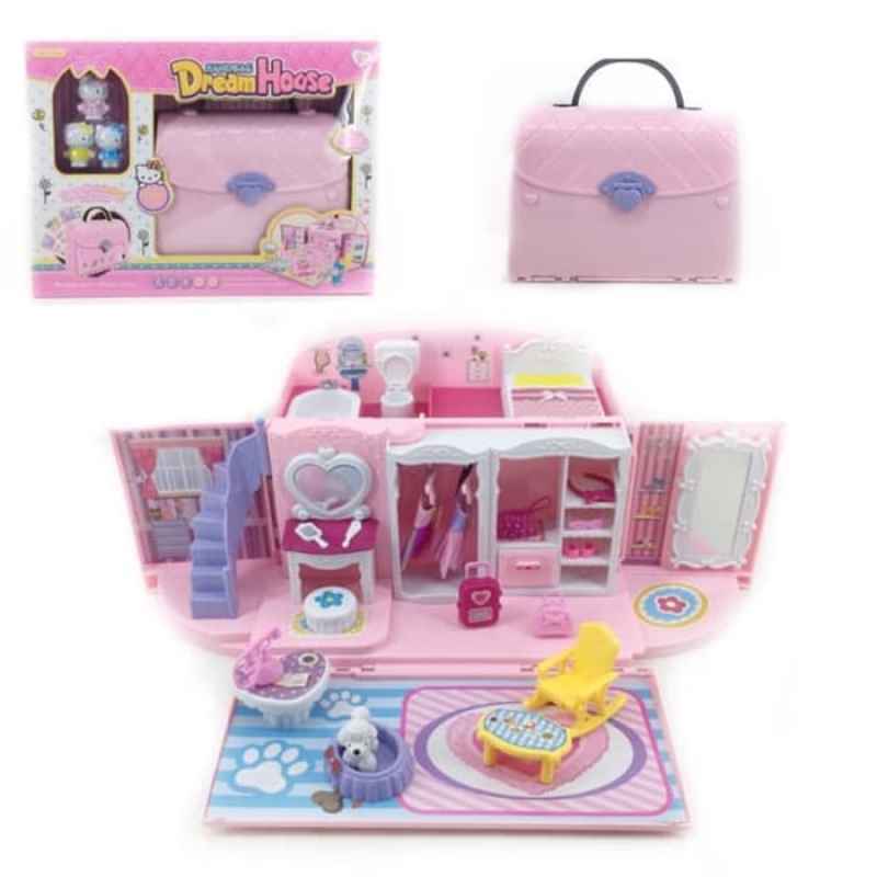 Promo Handbag Dream House Hello Kitty Mainan RumahRumahan Hello