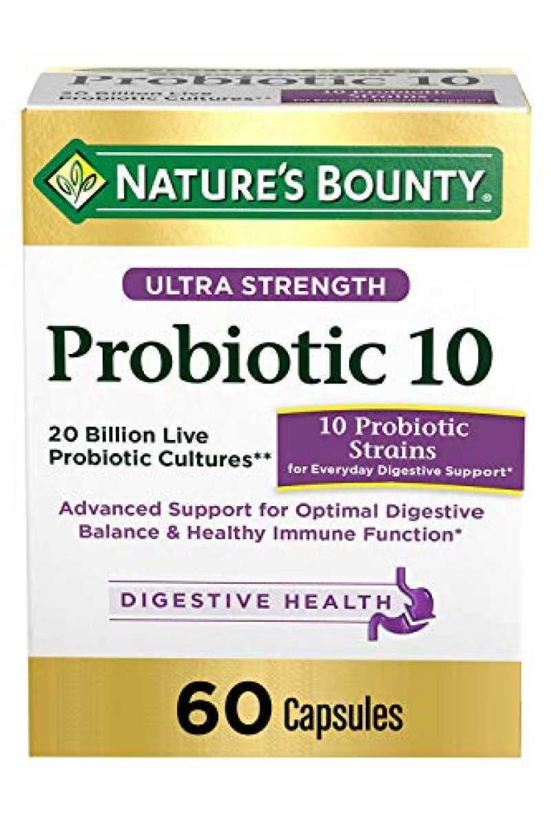 Jual Probiotics by Nature's Bounty, Ultra Strength Probiotic 10, Immune