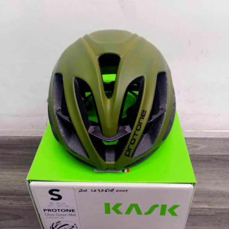 Jual Helm Sepeda Helm Sepeda Kask Protone Original Olive Green Matt