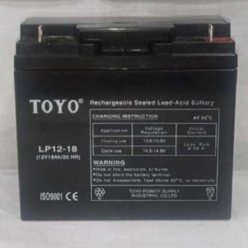 Promo Aki Merk Toyo 12v 18ah (kering) Diskon 29% Di Seller Fay Shop
