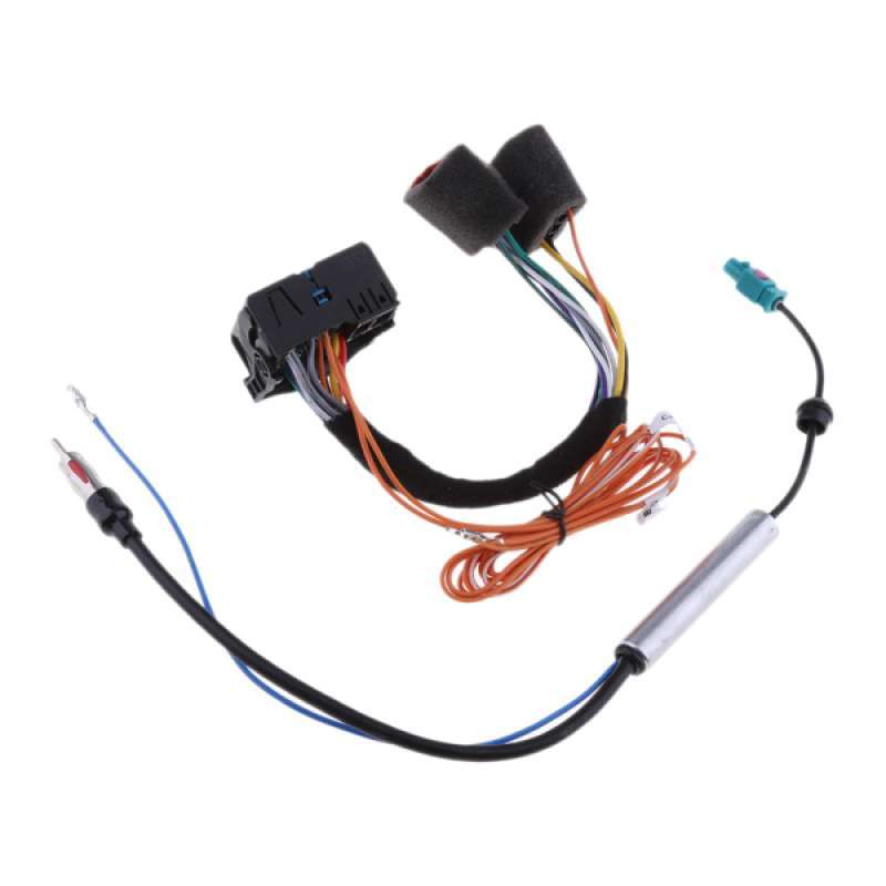 Promo OEM Stereo CD Radio Wiring ISO Harness Aerial Adaptor for