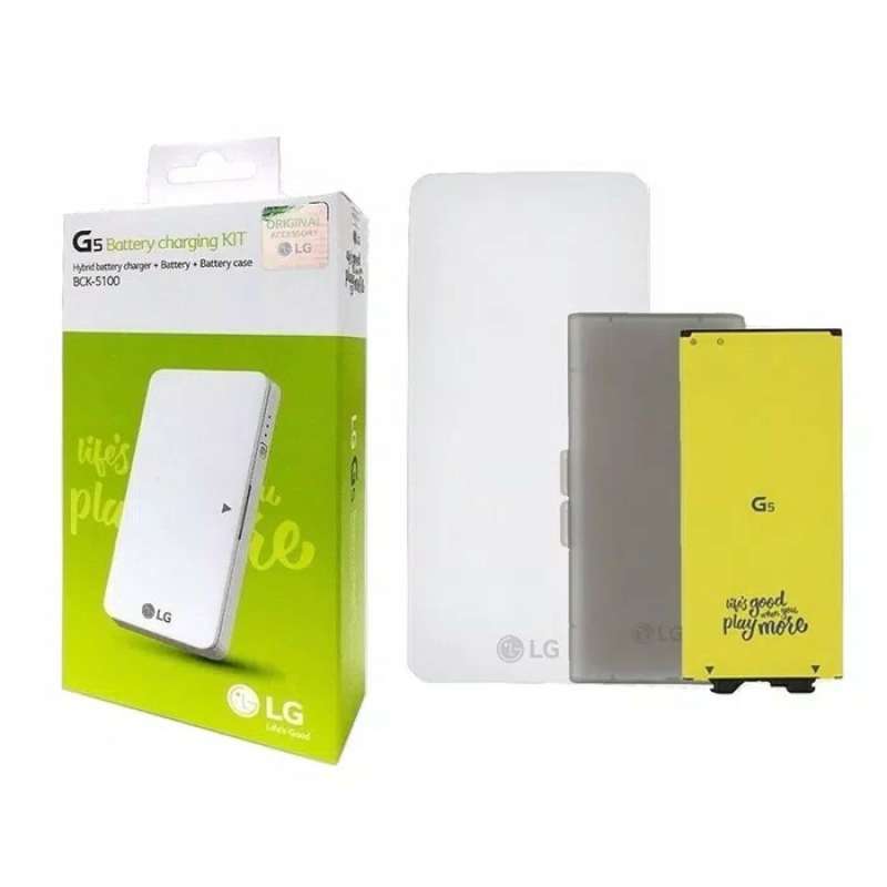 Promo LG BCK5100 for G5 Extra Battery Charging Kit ORIGINAL Diskon
