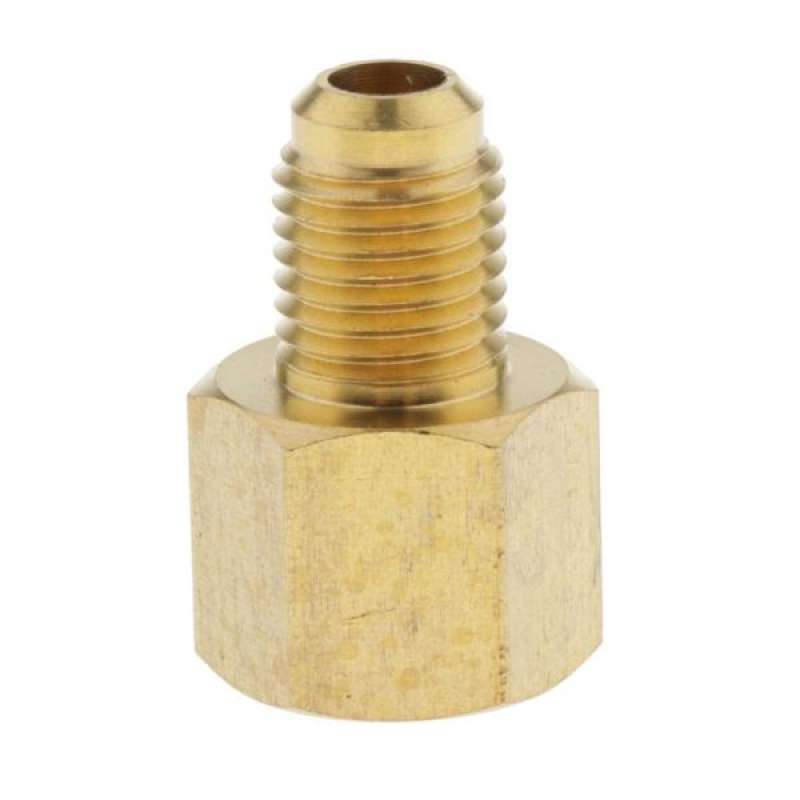 Jual Brass 1/4 SAE to 1/2 ACME Air Conditioner Adapter Valve Vacuum
