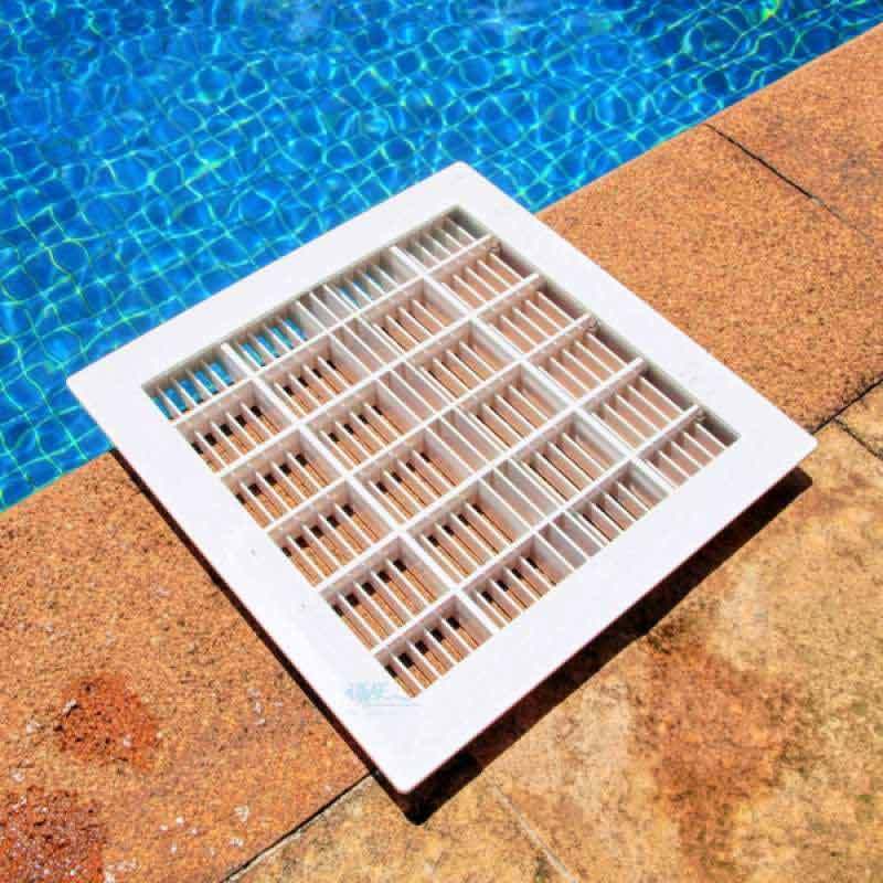 Jual 12'' AntiVortex Main Drain Suction Cover Plate For InGround Swimming Pools di Seller