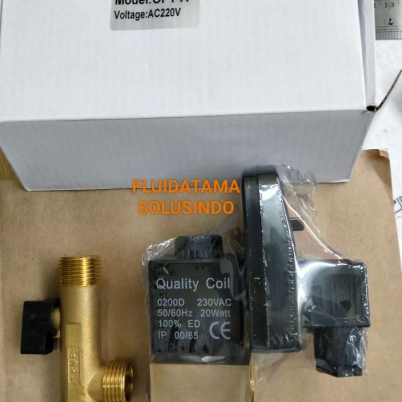 Promo Solenoid Auto Drain Timer / Solenoid Timer 230VAC Diskon 23 di