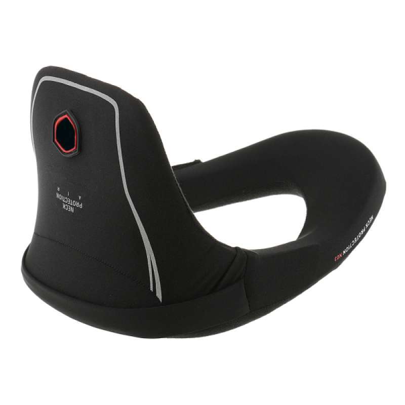 Collarin OMP - Collet Rembourré Rouge/noir Pour Casque - Approuvé K F 1.997 - Réf. OMPKK04003000073
