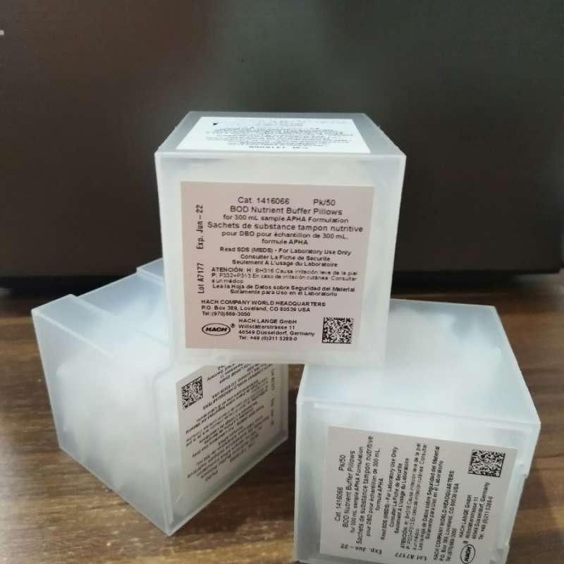 Promo Hach 1416066 Bod Nutrient Buffer Pillows, 300 Ml Sample, 50/Pk