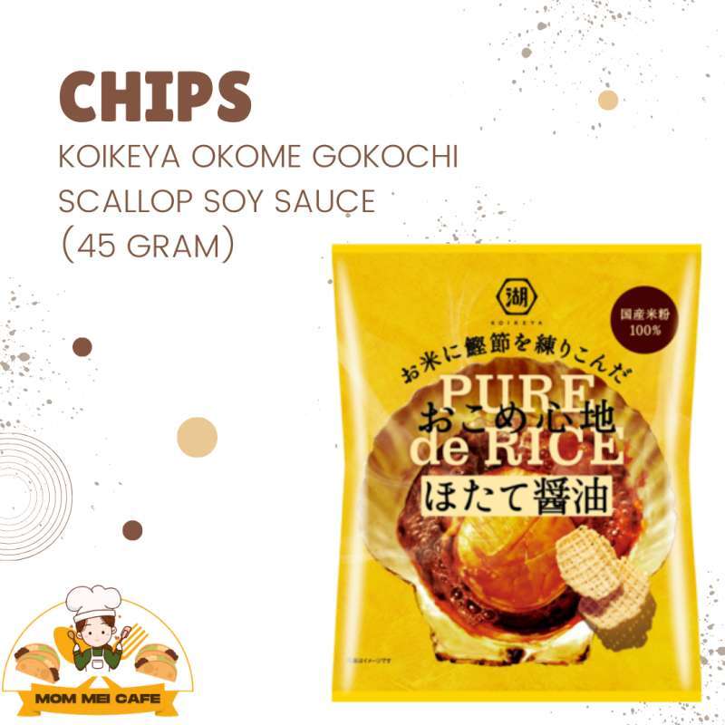 Jual Keripik Japan Koikeya Okome Gokochi Scallop Soy Sauce Chips Di