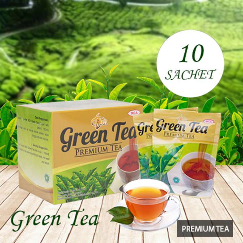 Jual MCI Green Tea Premium Tea [Isi 10 Sachet] di Seller Awesome Store ...