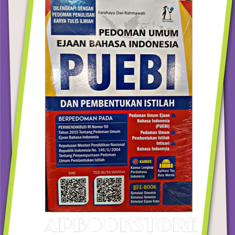 Jual Buku Pedoman Umum Ejaan Bahasa Indonesia Puebi Dan Pembentukan ...