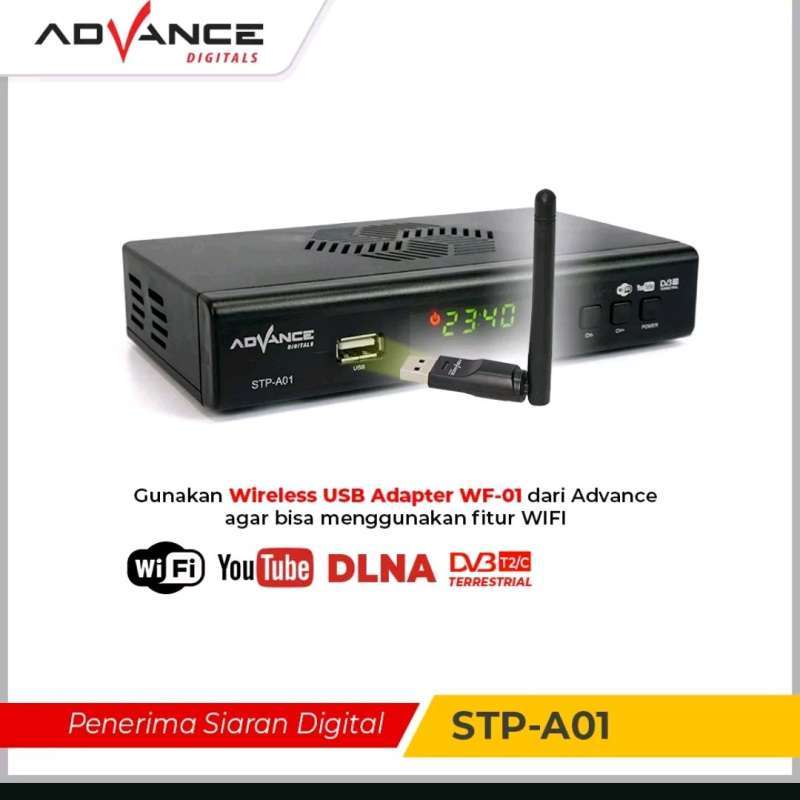 Jual STB ADVANCE SET TOP BOX DVB T2 STP A01 di Seller GBU+ - Mulyorejo ...