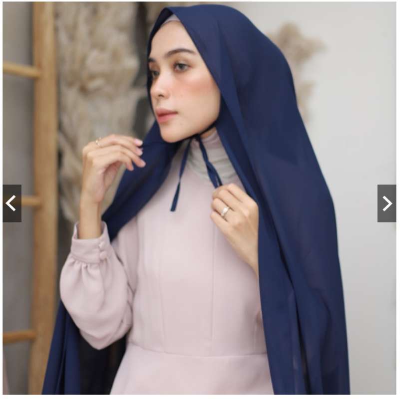 Jual Hijab Thalita Shawl (pashmina Tali Bahan Ceruty