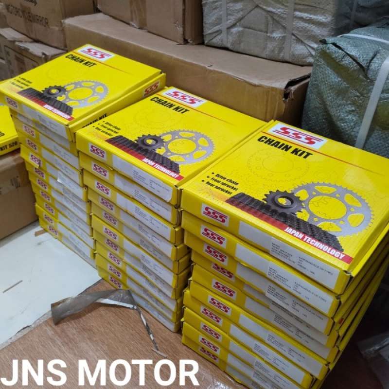 Promo GEARSET SSS GIR GEAR SET SSS 428 HONDA CRF150 CRF 150 L CRF150L