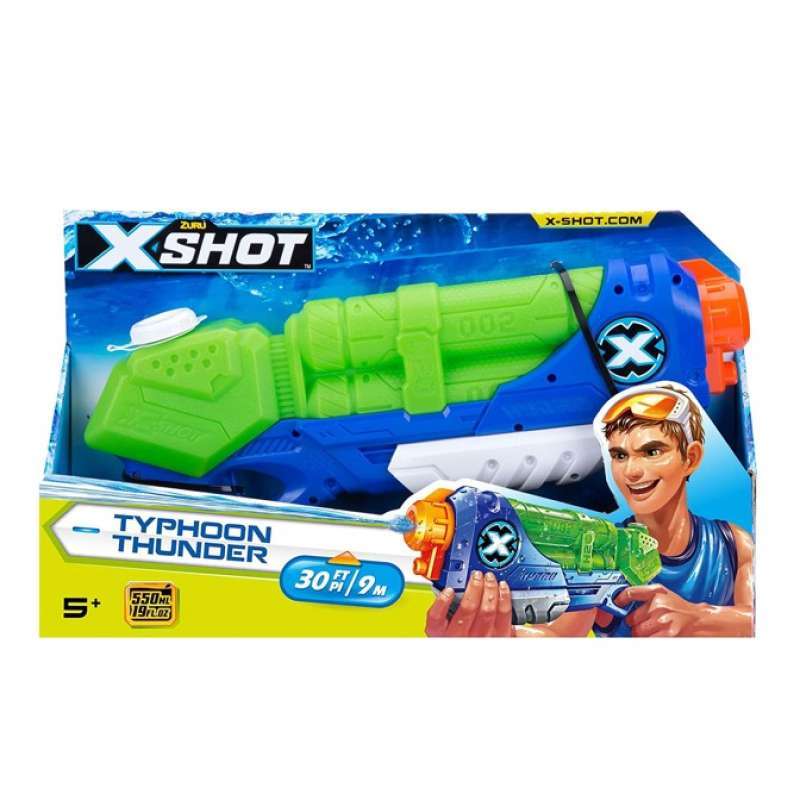 Jual Zuru XShot X Shot Typhoon Thunder Water Blaster Not Super Soaker