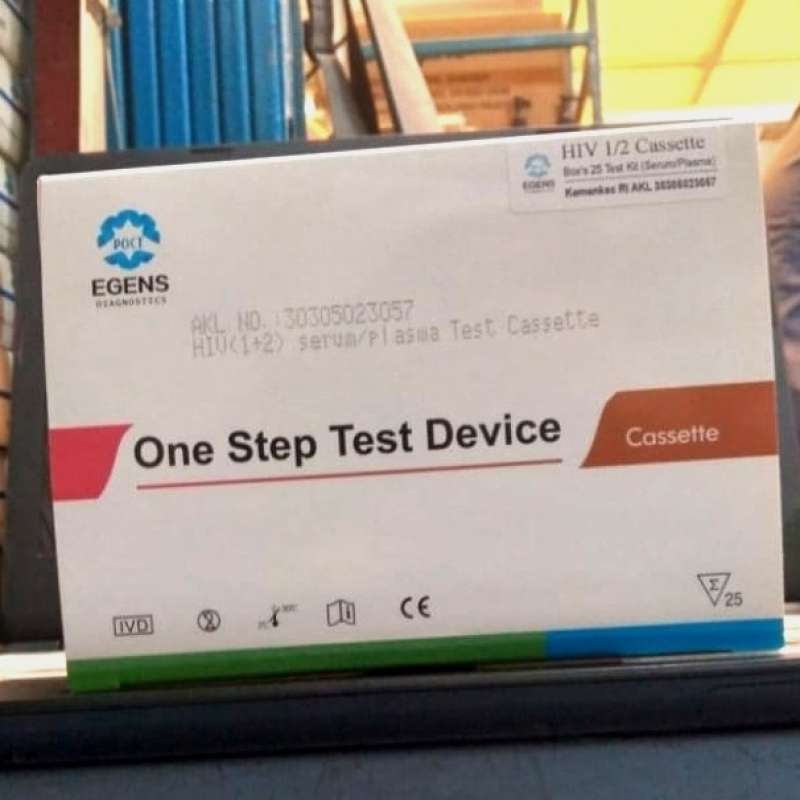 Promo Test Hiv Cassette Isi 25 Rapid Test Hiv Diskon 23 Di Seller