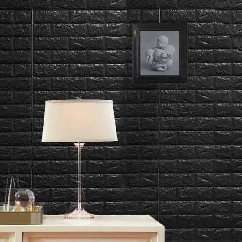 Wallpaper Dinding 3D Hitam Putih - Wallpaper Desain Daun ...
