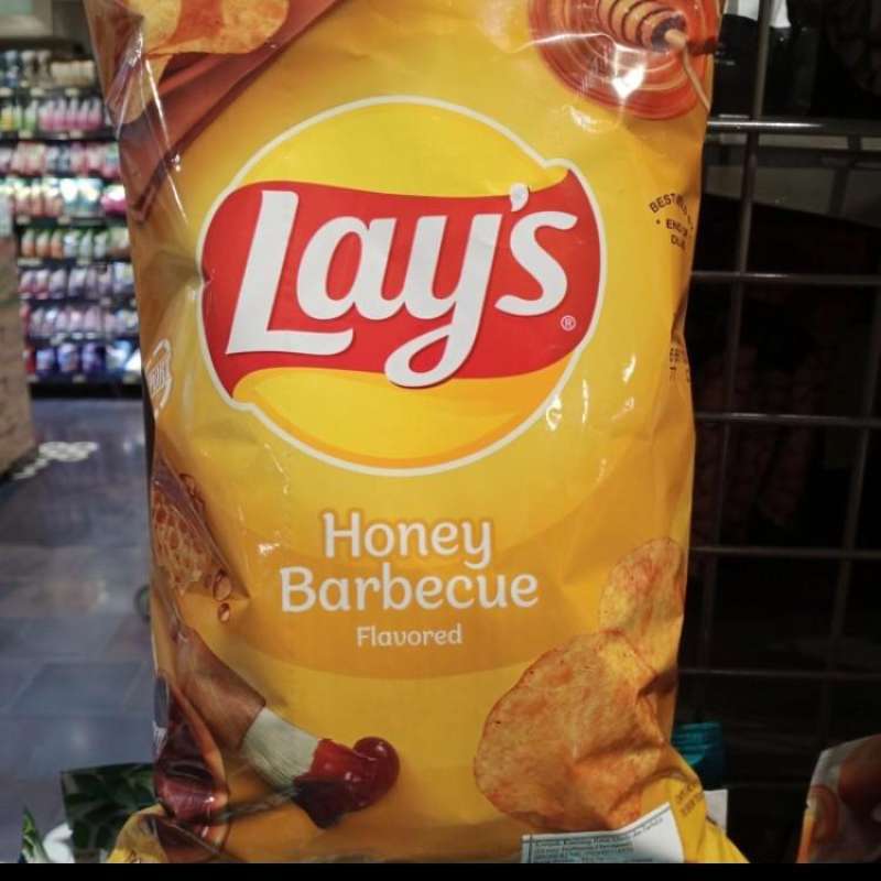 Jual Lay's potato chips honey bbq 6.5 oz di Seller Makmur_market