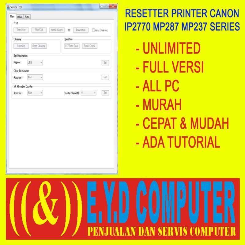 Reset Canon Mp280 Service Tool Download