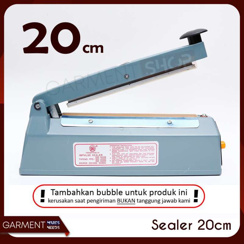 Jual SEALER 200 IMPULSE SEALER MESIN LAS 20CM FREE ELEMEN KAWAT LAS