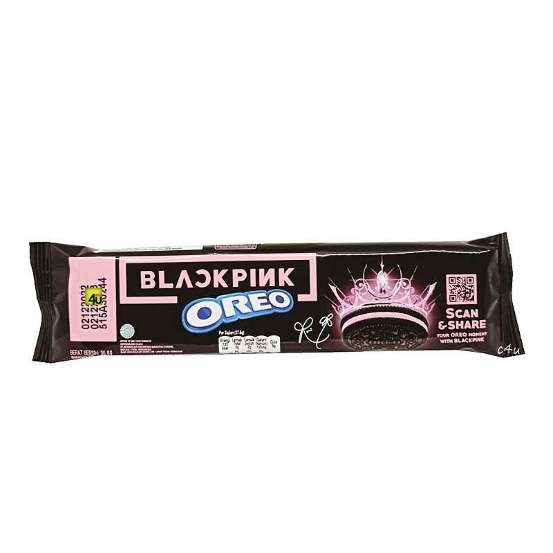 Jual Oreo Blackpink Biscuit Sandwich - 1 Sachet - Black Di Seller ...