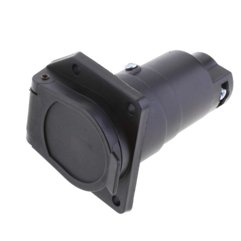 Trailer Connector 7-Pole Round – Male & Female RV Light Plug Set, 7-Way Wiring Cal Hawk Trailer Connector - Foto 5