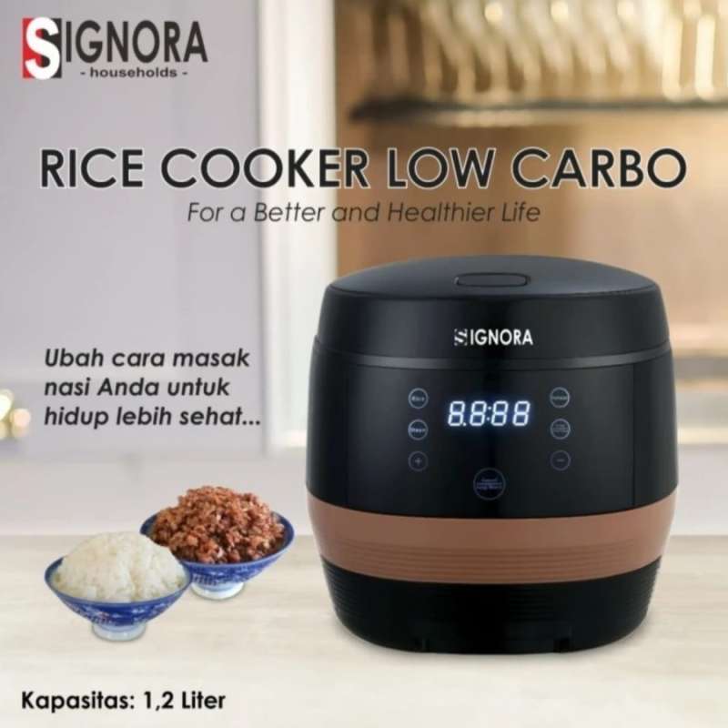 Jual RICE COOKER SIGNORA LOW CARBO 4 / PENANAK NASI SIGNORA 1.5 LITER