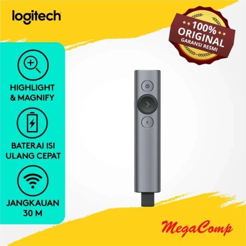 Jual CNC Laser Pointer Logitech Spotlight / BEC Abuabu di Seller Official