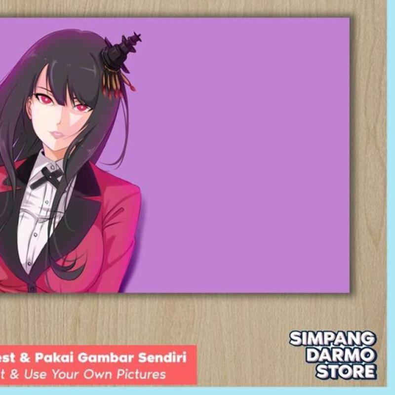 Jual Poster Anime Kakegurui Yumeko Jabami Mary Saotome Runa Yomozuki