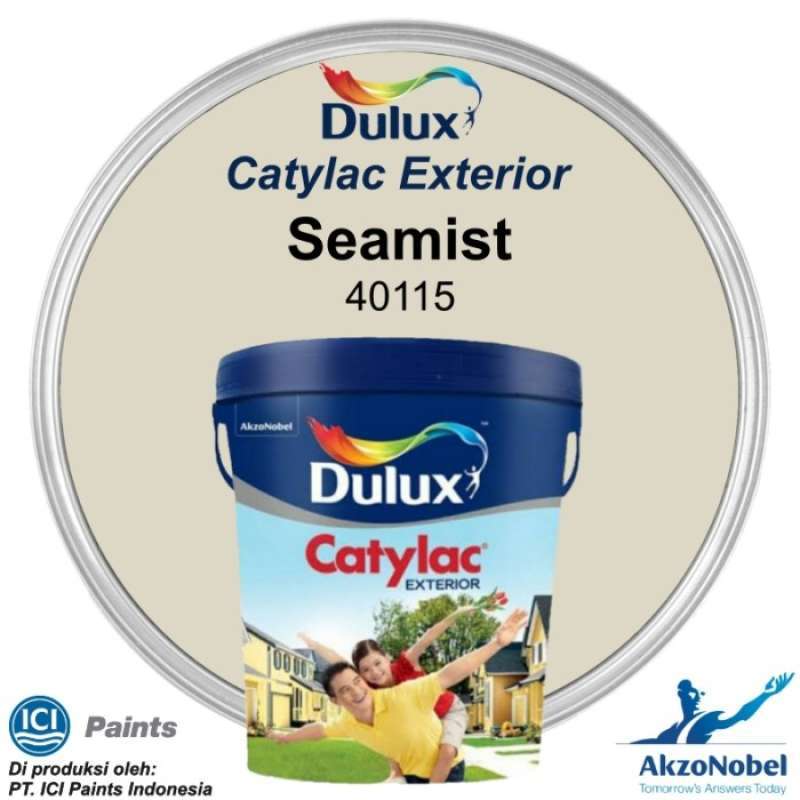 Jual CAT DULUX CATYLAC EXTERIOR 25 KG SEAMIST 40115 di Seller DULUX