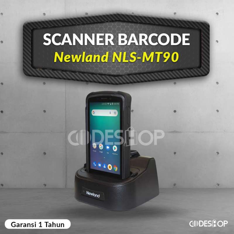 Jual Scanner Barcode Newland Nlsmt9055 Mt90 Mobile Android Touchscreen