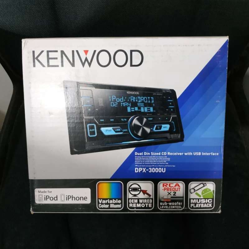 Promo Limited Head Unit Kenwood Dpx-3000U - Double Din Kenwood Dpx3000