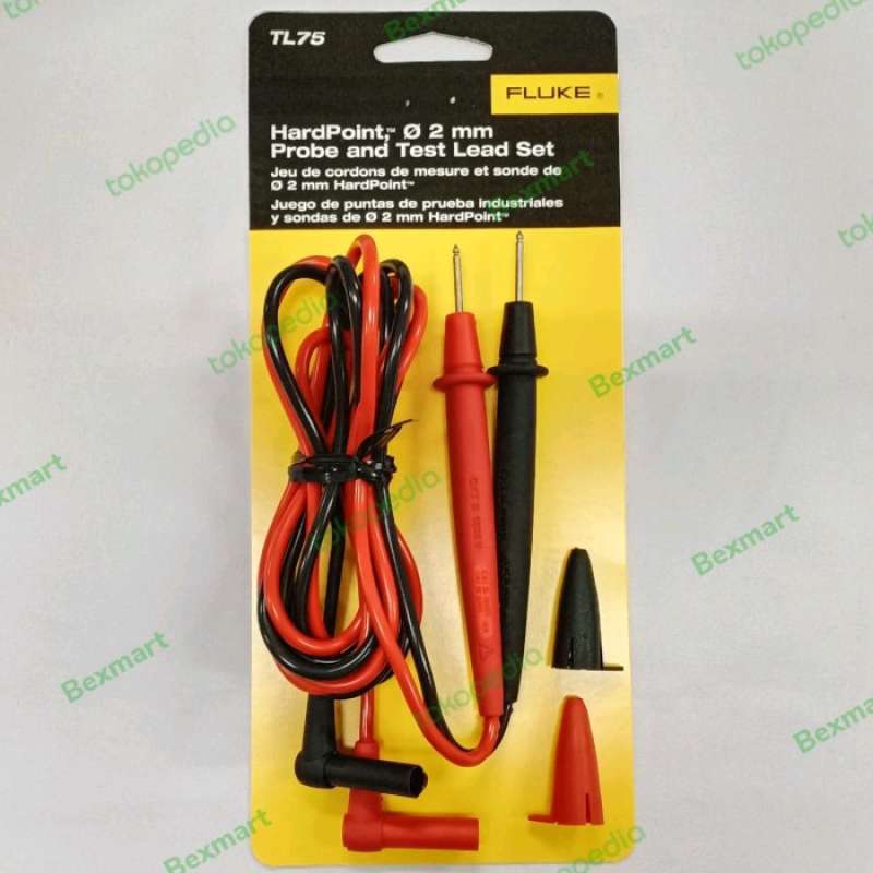 Jual Fluke Tl75 / Tl 75 Test Lead Cable Multimeter Multitester Di