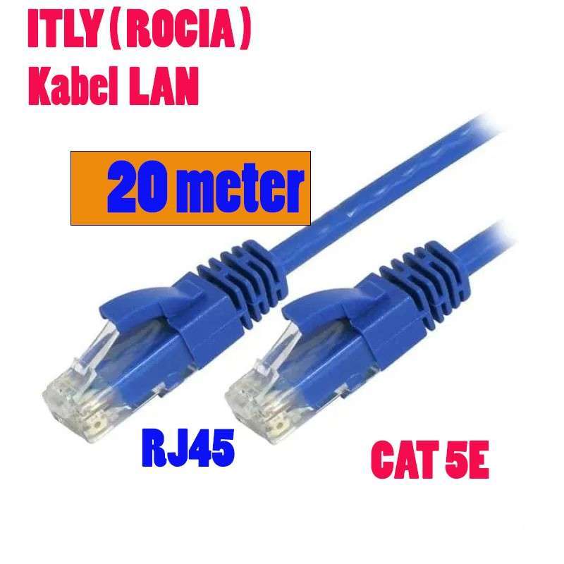 Daftar Harga Kabel Lan Rj45 20 Meter 🔥 Original & Spesifikasi Lengkap ...