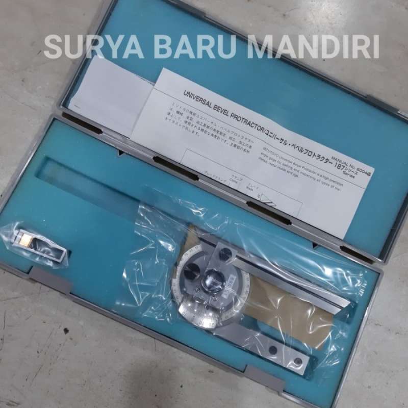 Promo MITUTOYO 187907 UNIVERSAL BEVEL PROTRACTOR 150MM Diskon 23 di