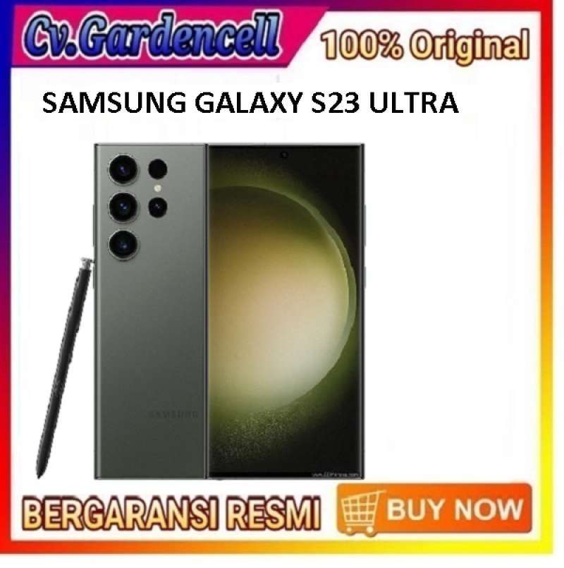 Jual Samsung Galaxy s23 Ultra Ram 12/256Gb Garansi Resmi BLACK di