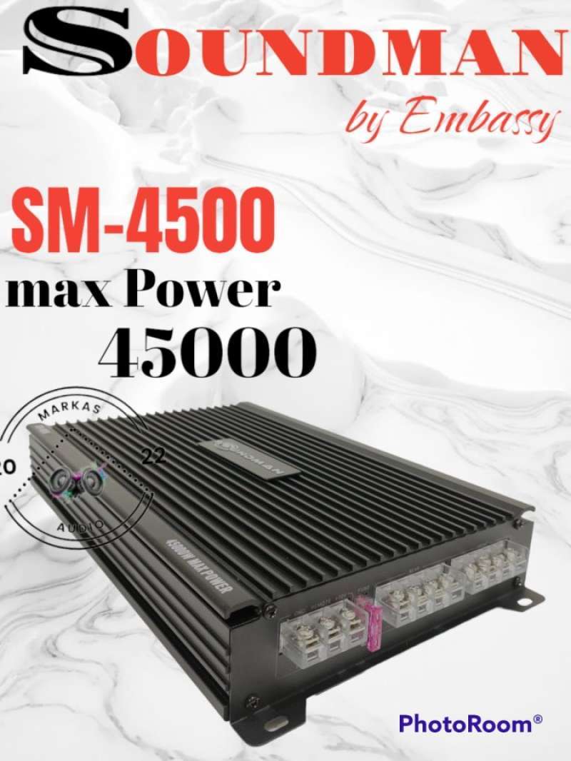 Jual Soundman Power Amplifier 4 Channel Black di Seller markas