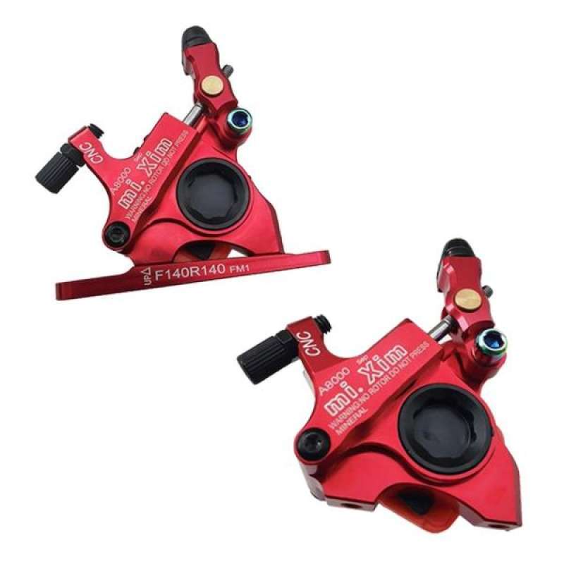 Jual Bike Hydraulic Disc Brake Caliper Bicycle Front Rear Line Pulling