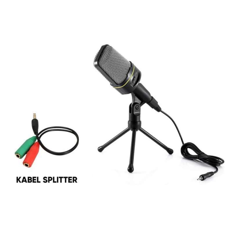 Jual Mini Mic Microphone Mini Jack 3.5 mm for Skype Gaming Mic SF