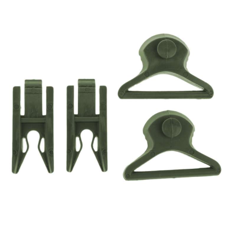 Jual Military Goggle Swivel Clips Set for ARC Fast Helmet Rail Tactical
