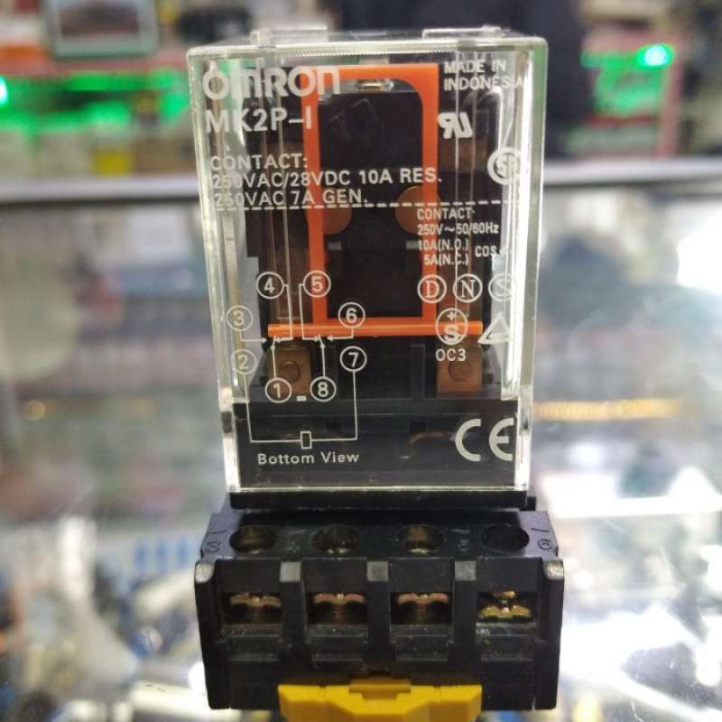 Promo RELAY OMRON MK2P-I + SOCKET 250VAC/28VDC Diskon 33% di Seller ...